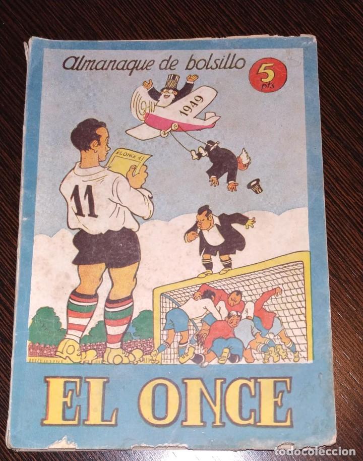 Tebeos: ALMANAQUE DE BOLSILLO, EL ONCE. A&Ntilde;O 1949. - Foto 1