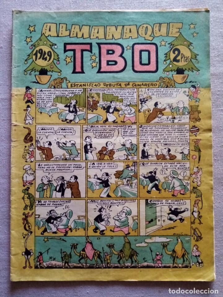 Tebeos: TBO ALMANAQUE 1949 - Foto 1