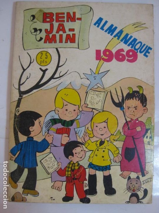 Tebeos: BENJAMIN ALMANAQUE 1969 - Foto 1