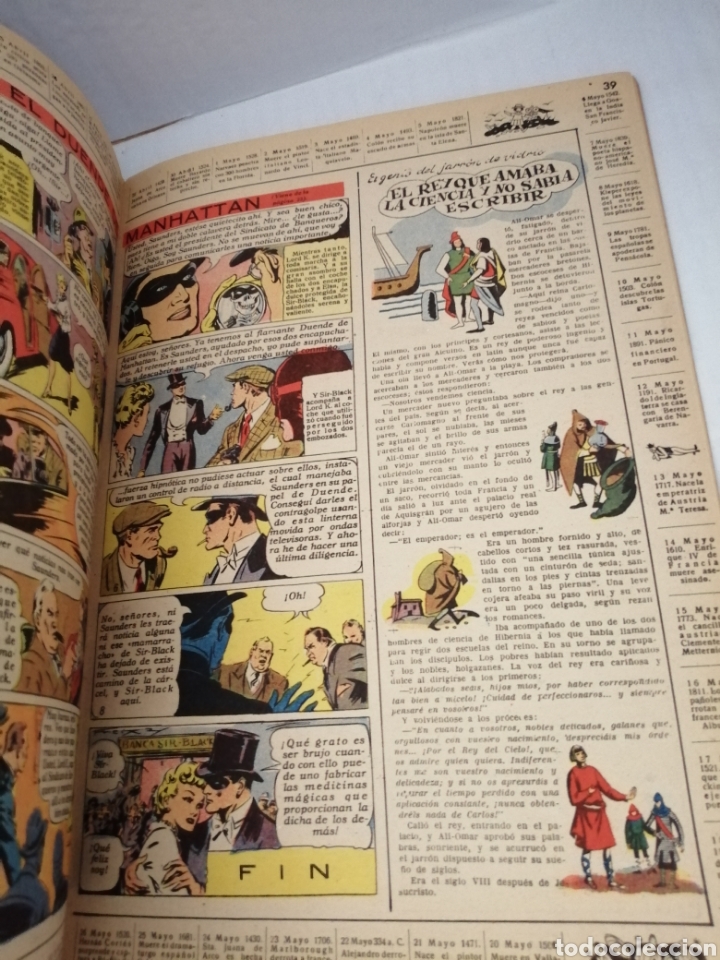 Tebeos: EL GRAN CHICOS, Almanaque Chicos 1947 (Comic) - Foto 3