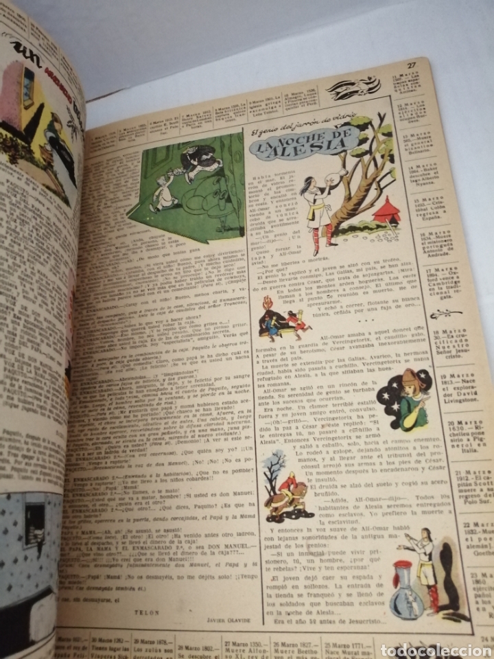 Tebeos: EL GRAN CHICOS, Almanaque Chicos 1947 (Comic) - Foto 4
