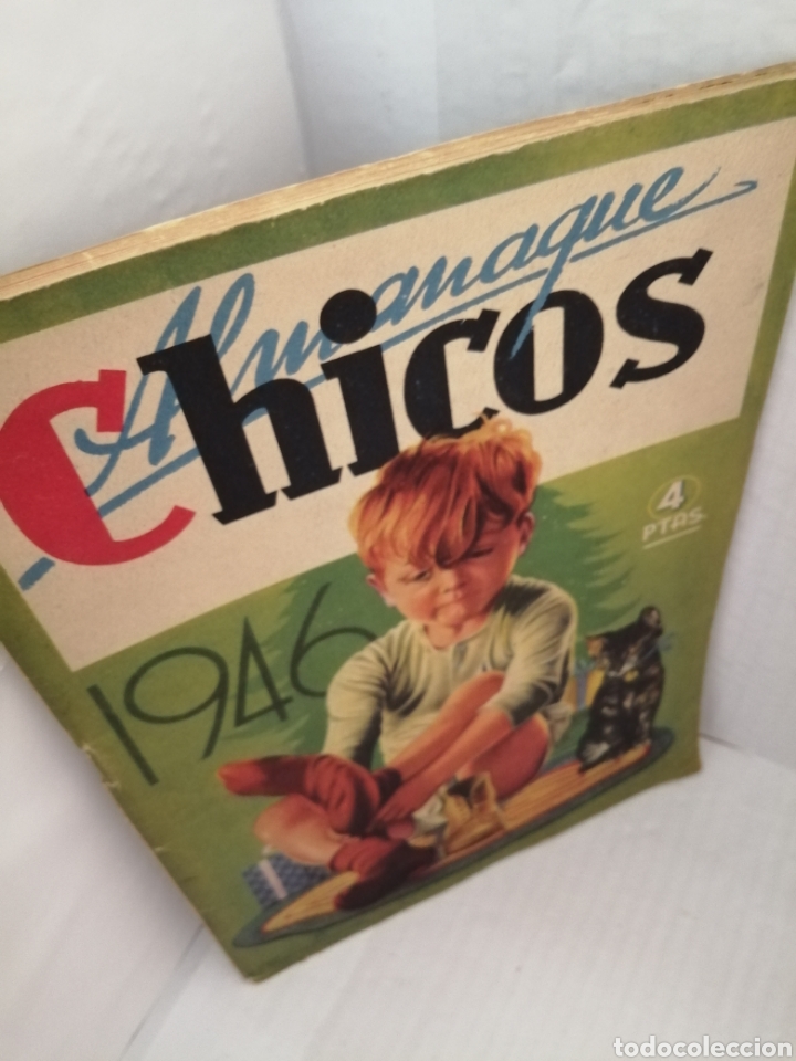 Tebeos: EL GRAN CHICOS, Almanaque Chicos 1946 (Comic) - Foto 5