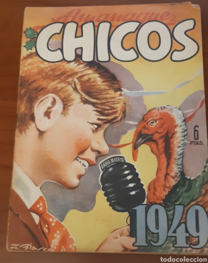 Tebeos: Almanaque chicos a&ntilde;o 1949 - Foto 1