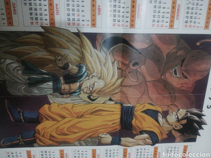Tebeos: Calendario DragonBall.... 1995.. - Foto 2