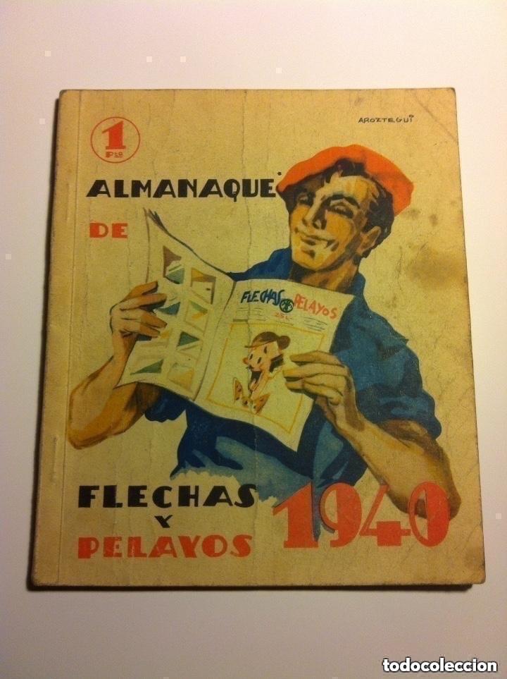 Tebeos: flechas y pelayos - almanaque 1940 - Foto 2
