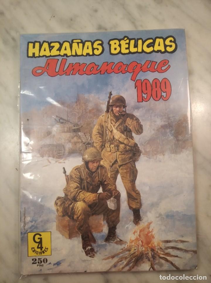 Tebeos: HAZAÑAS BÉLICAS - ALMANAQUE 1989 - EDICIONES G4 - COMIC GUERRA - ANTIGUO - - Foto 10 - 220497847