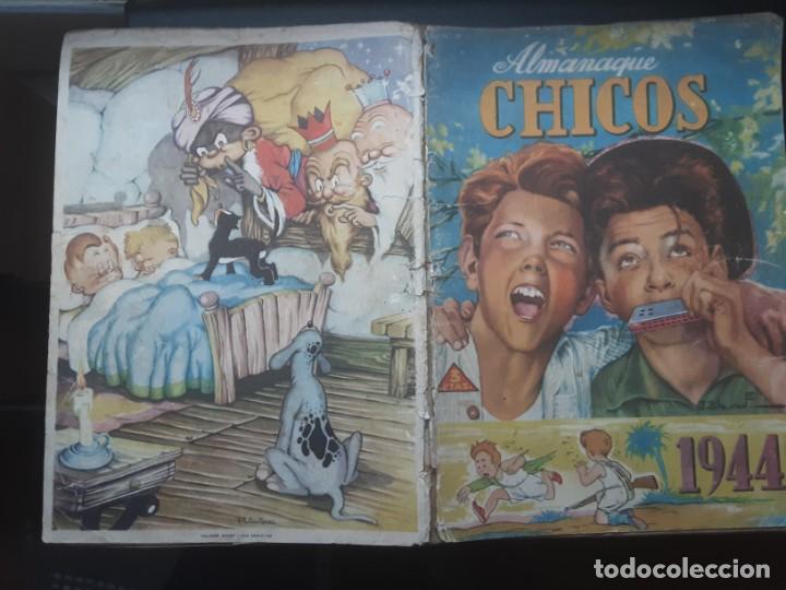 Tebeos: ALMANAQUE CHICOS PARA 1944 - Foto 1