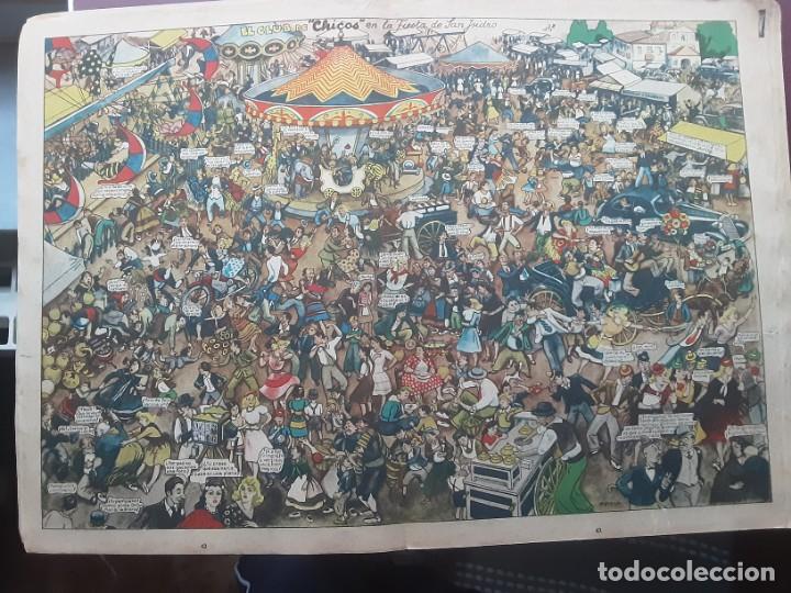 Tebeos: ALMANAQUE CHICOS PARA 1945 - Foto 2
