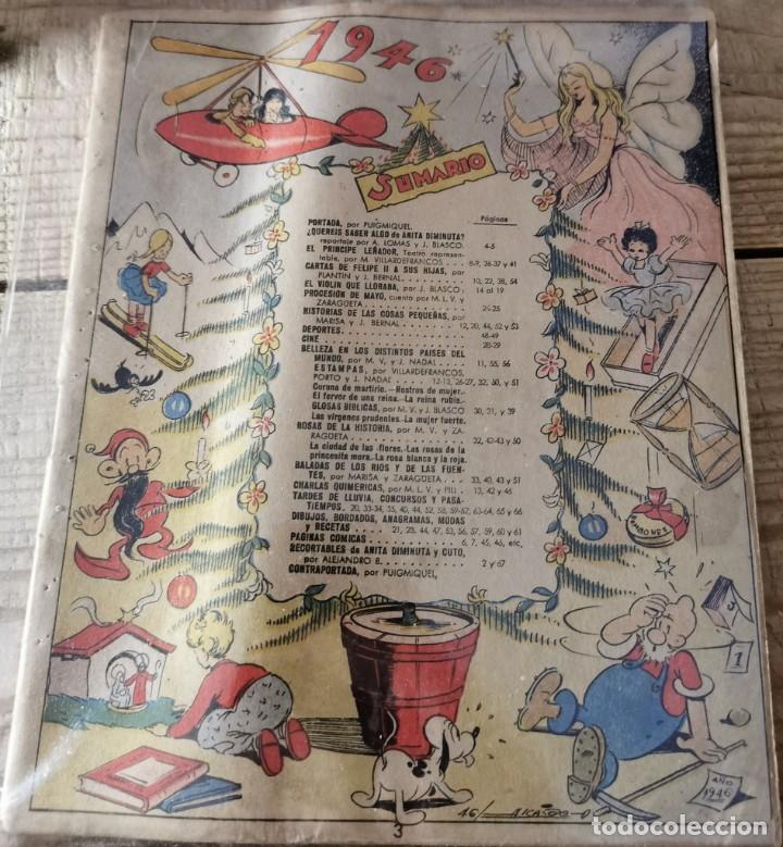 Tebeos: ALMANAQUE MIS CHICAS 1946, sin portada - Foto 1