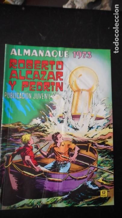 Tebeos: ROBERTO ALC&Aacute;ZAR ALMANAQUE 1973 - Foto 1