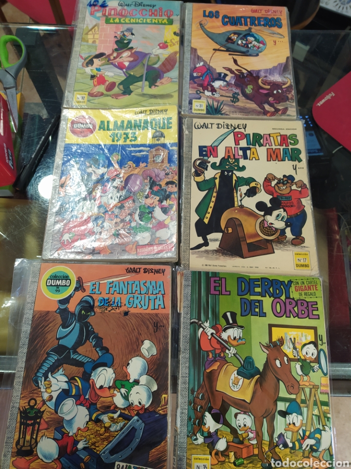 Tebeos: 6 c&oacute;mics Walt Disney con un almanaque - Foto 1