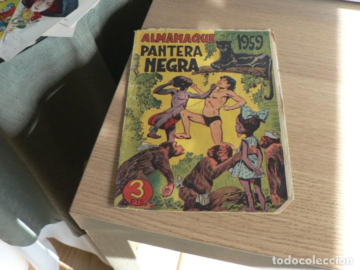 Tebeos: ALMANAQUE DE PANTERA NEGRA 1959 - Foto 1