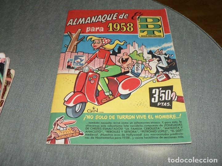 Tebeos: ALMANAQUE DEL D D T DEL A&Ntilde;O 1958 - Foto 1