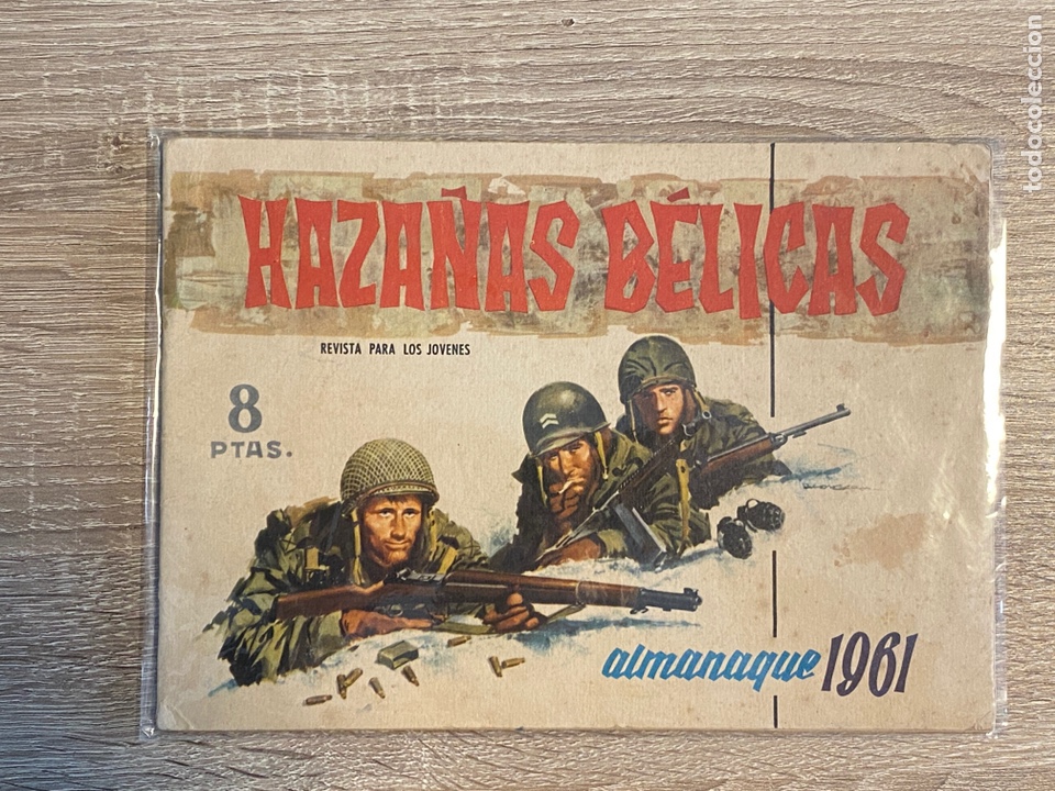 Tebeos: Aza&ntilde;as B&eacute;licas Almanaque 1961 - Foto 1