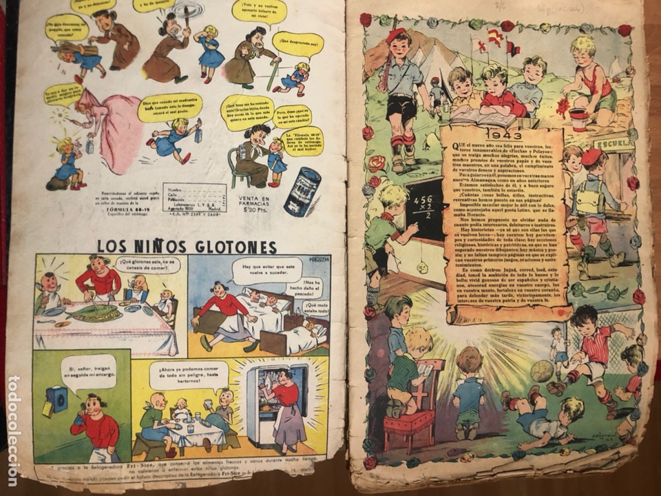 Tebeos: Almanaque de flechas y pelayos 1943 - Foto 2