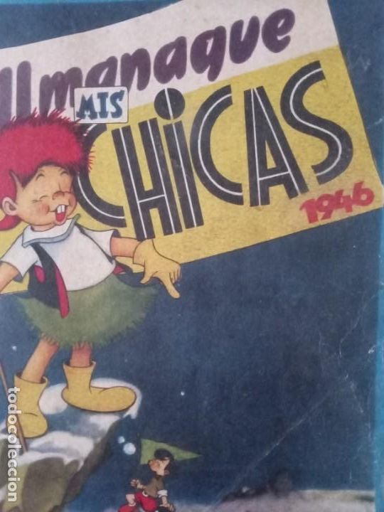 Tebeos: Almanaque mis chicas, 1946 y 47. - Foto 2