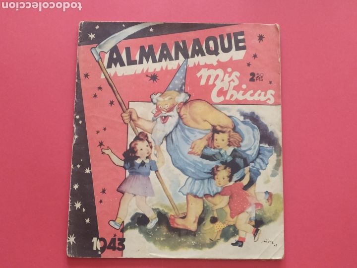 Tebeos: MIS CHICAS - ALMANAQUE 1943 - C.GIL - Foto 1