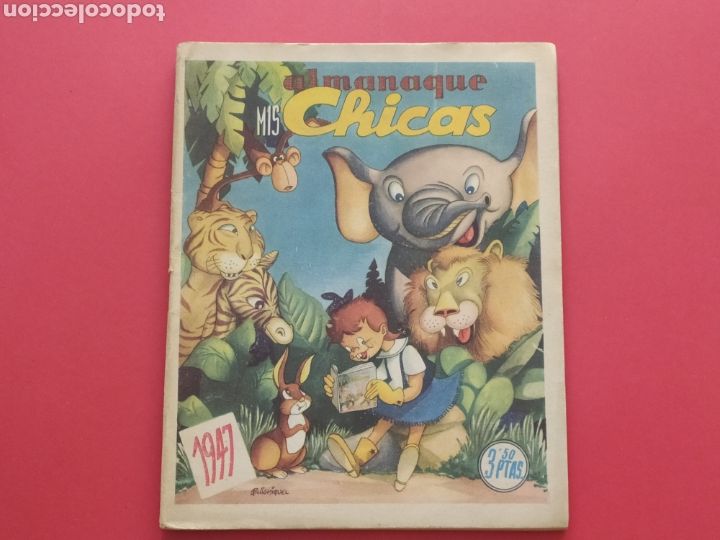 Tebeos: MIS CHICAS - ALMANAQUE 1947 - C.GIL - Foto 1