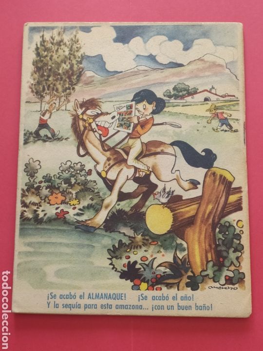 Tebeos: MIS CHICAS - ALMANAQUE 1949 - C.GIL - Foto 2