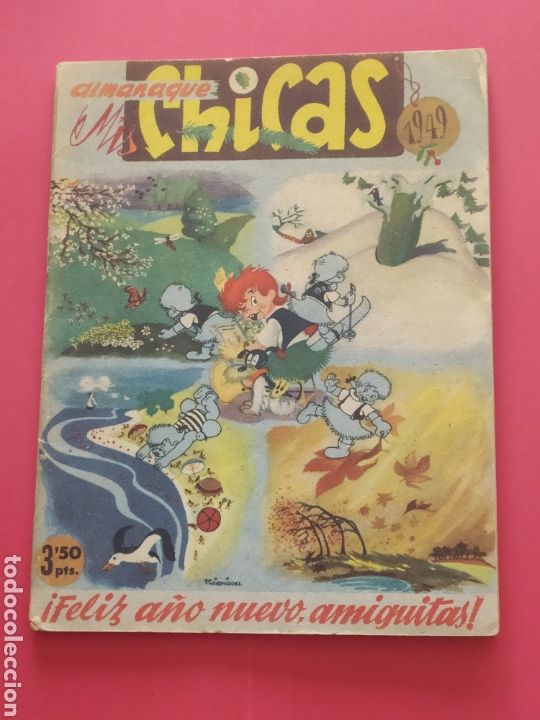 Tebeos: MIS CHICAS - ALMANAQUE 1949 - C.GIL - Foto 1