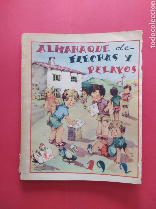 Tebeos: FLECHAS Y PELAYOS - ALMANAQUE 1942 - Foto 1