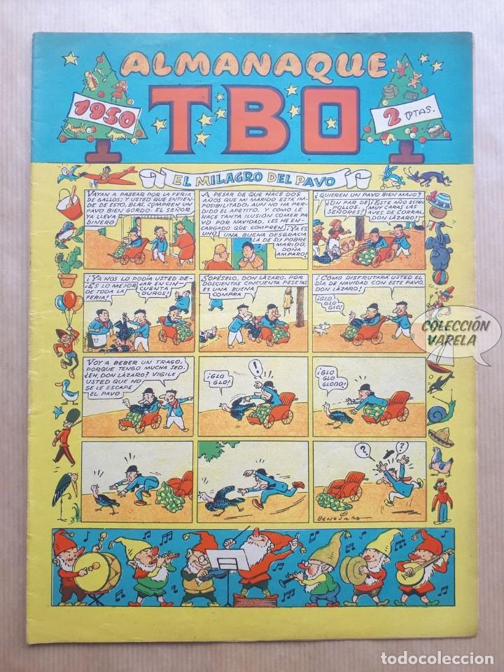 Tebeos: Almanaque TBO 1950 - Original - Foto 1