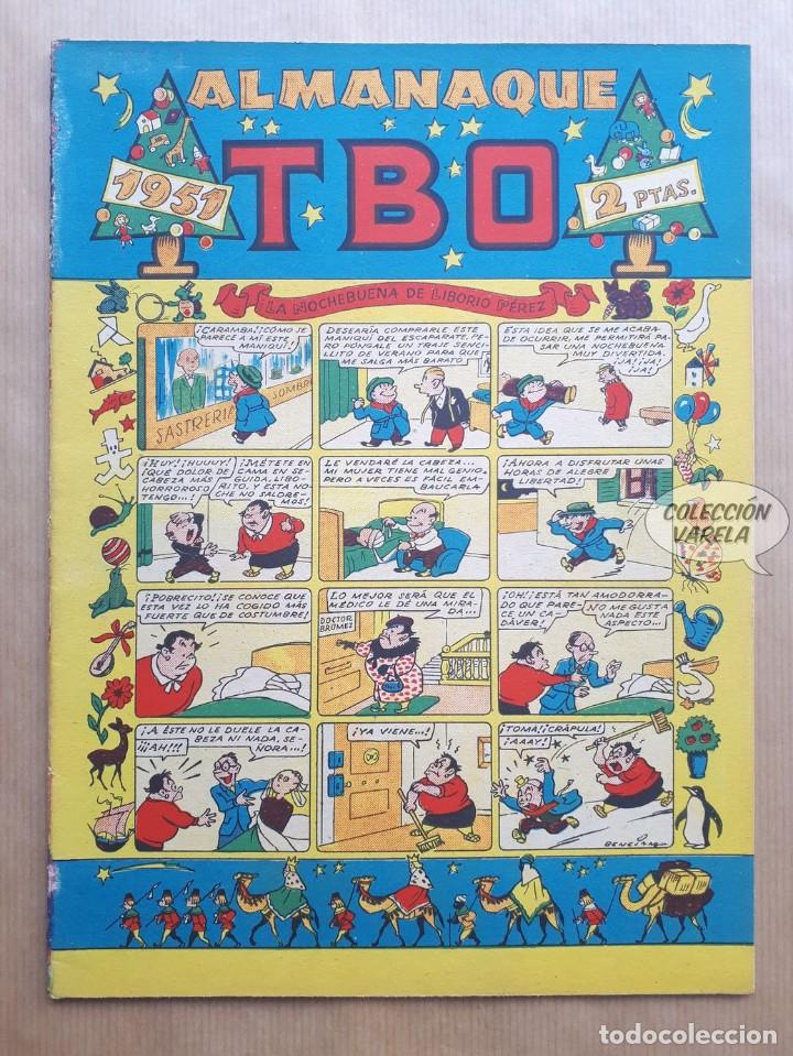 Tebeos: Almanaque TBO 1951 - Original - Foto 1