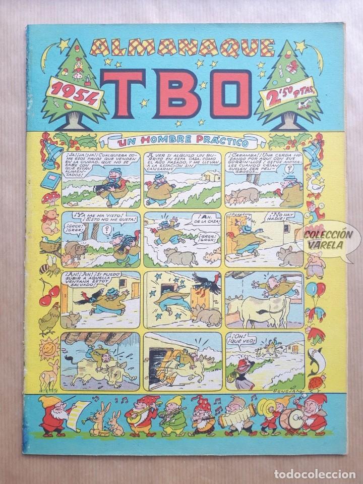 Tebeos: Almanaque TBO 1954 - Original - Foto 1