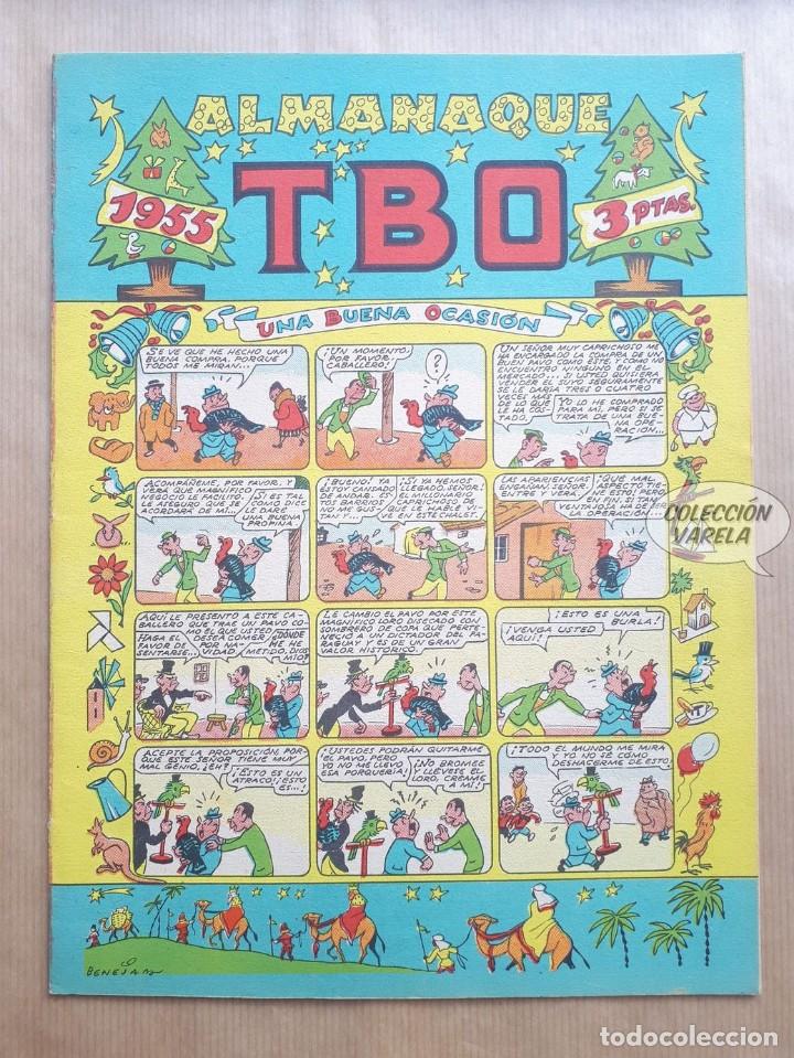 Tebeos: Almanaque TBO 1955 - Original - Foto 1