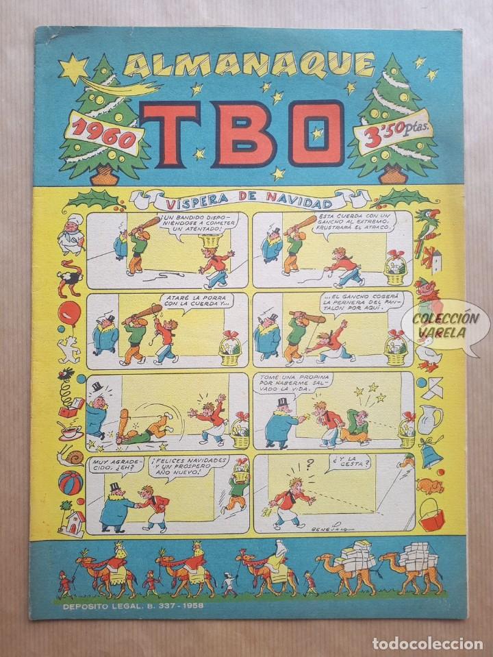 Tebeos: Almanaque TBO 1960 - Original - Foto 1