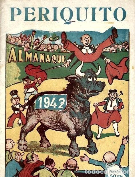 Tebeos: almanaque periquito a&ntilde;o 1942, original - Foto 1