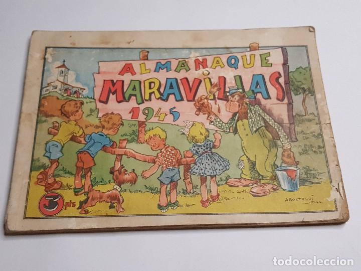 Tebeos: COMIC ALMANAQUE MARAVILLAS 1945 - Foto 1