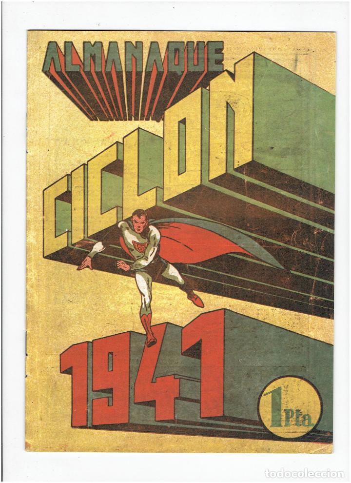 Tebeos: * ALMANAQUE * CICLON 1941 * REEDICION * - Foto 1