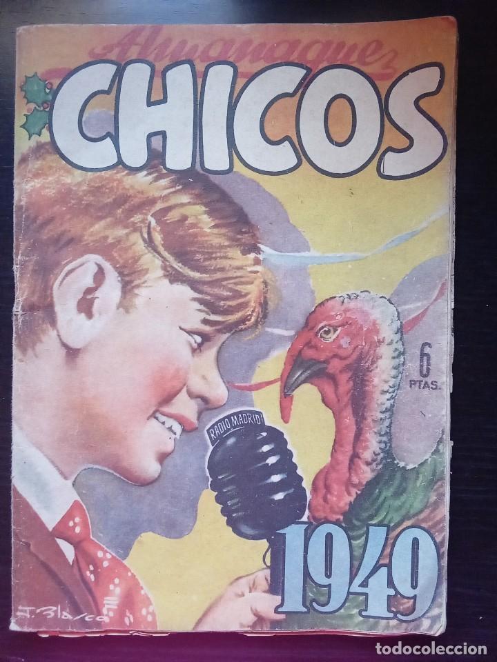 Tebeos: ALMANAQUE CHICOS 1949 - Foto 1