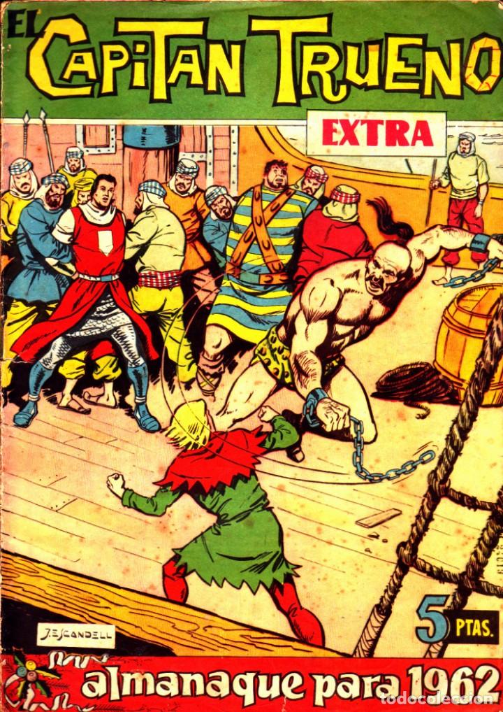 Tebeos: COMIC COLECCION EL CAPITAN TRUENO EXTRA ALAMANQUE 1962 - Foto 1