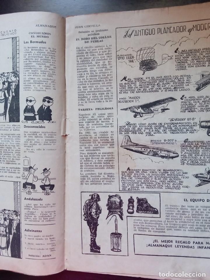 Tebeos: Almanaque Juan Centella.1945. - Foto 3