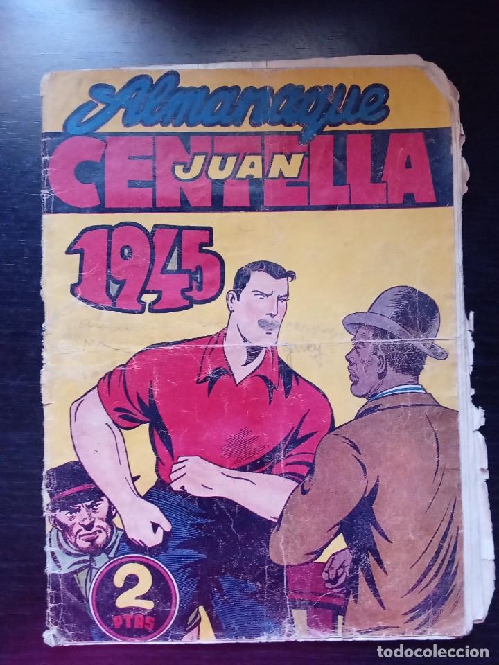 Tebeos: Almanaque Juan Centella.1945. - Foto 1