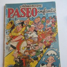 Tebeos: EL PASEO INFANTIL ALMANAQUE 1957 ORIGINAL ED. GENERALES SDX23