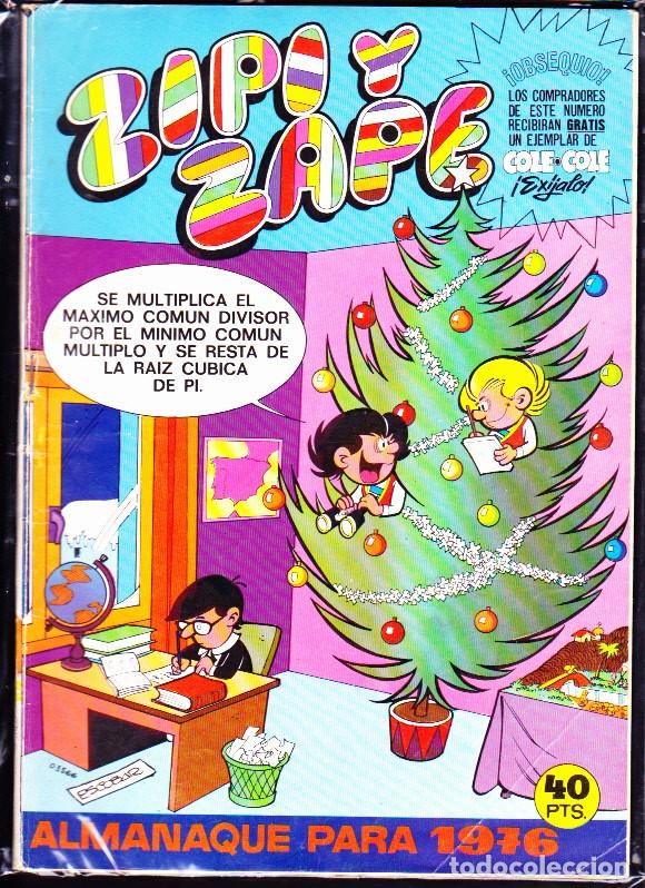 Tebeos: COMIC ZIPI Y ZAPE ALMANAQUE 1976 - Foto 1