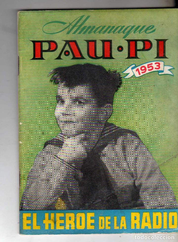 Tebeos: ALMANAQUE PAU-PI PARA 1953 - Foto 1