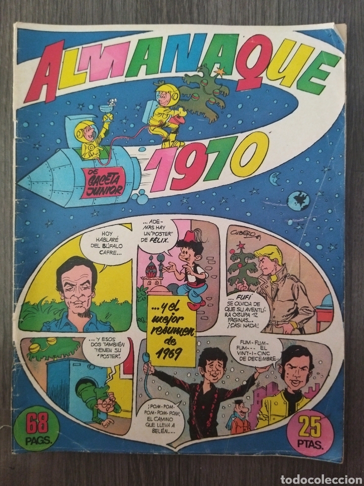 Tebeos: Almanaque 1970 Gaceta Junior