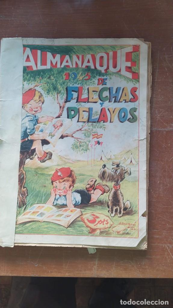 Tebeos: ALMANAQUE DE FLECHAS Y PELAYOS 1945 - Foto 1