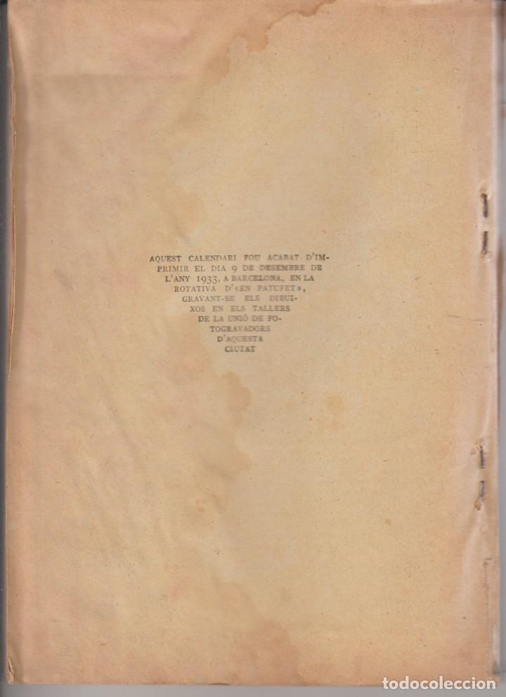 Tebeos: CALENDARI DEN PATUFET 1934 - Foto 2