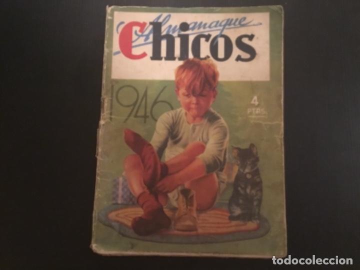 Tebeos: Comic Almanaque chicos 1946 completo original - Foto 1