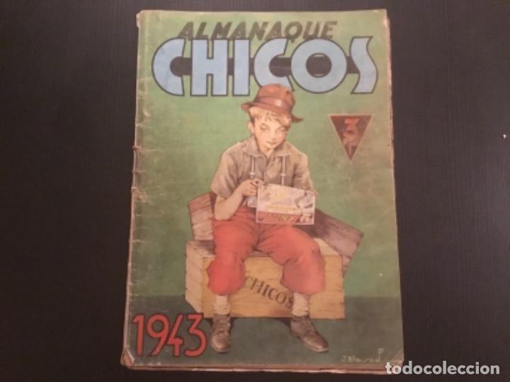 Tebeos: Comic Almanaque chicos 1943 completo original - Foto 1