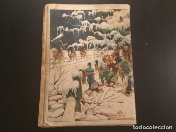 Tebeos: Comic Almanaque chicos 1943 completo original - Foto 5