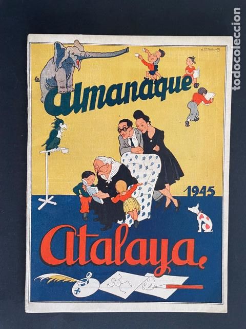 Tebeos: ALMANAQUE ATALAYA - A&Ntilde;O 1945 - Foto 1