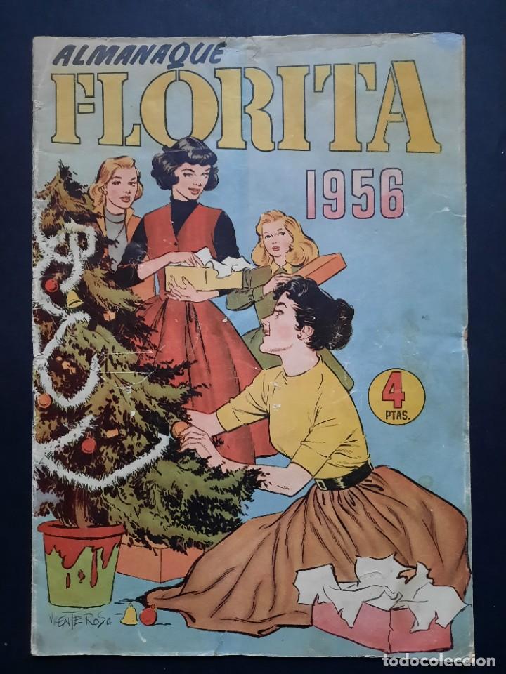 Tebeos: ALMANAQUE FLORITA 1956 - Foto 1