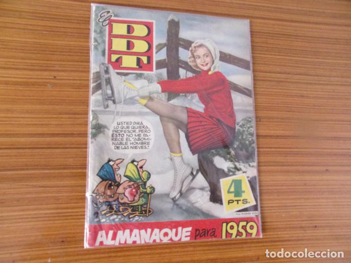 EL DDT ALMANAQUE PARA 1959 EDITA BRUGUERA (Tebeos y Comics - Tebeos Almanaques)