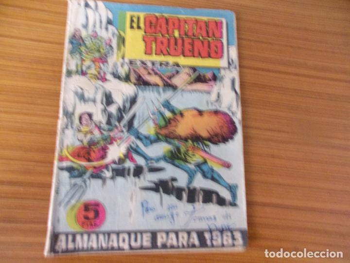 EL CAPITAN TRUENO EXTRA ALMANAQUE PARA 1963 EDITA BRUGUERA (Tebeos y Comics - Tebeos Almanaques)